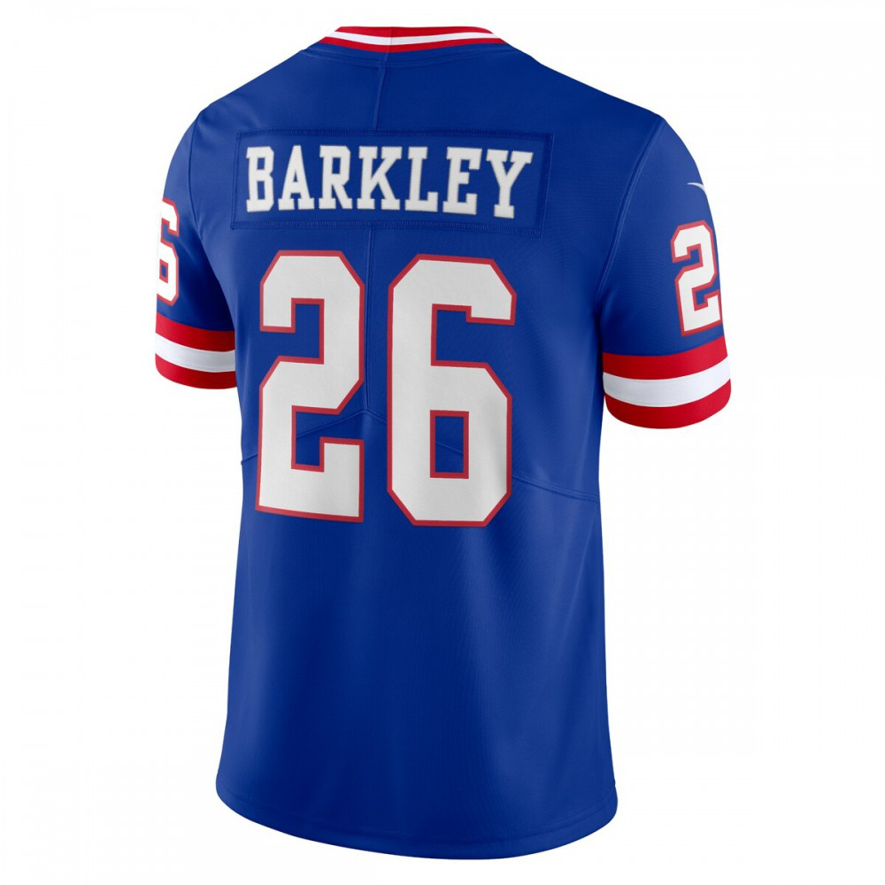 Saquon Barkley New York Giants Nike Classic Vapor Limited Player Jersey - Royal-GridironStore